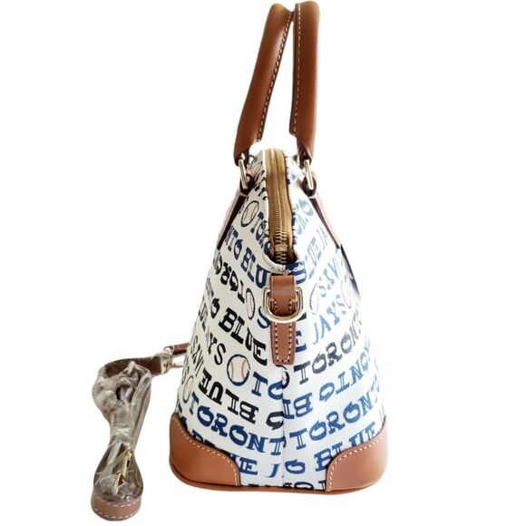 DOONEY & BOURKE MLB Toronto Blue Jays Charli satchel sports team bag purse NEW - Picture 3 of 12